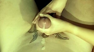 nice cock massage close up