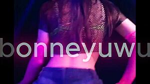 Bonneyuwu shows off twerk moves in Argentina kum video