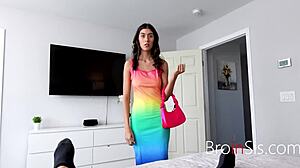 Step sis gets fucked by brother pov