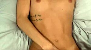 Anal slut says, 'love that monster cock'