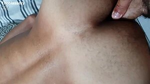 Raw anal penetration with deep assfucking