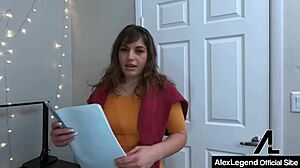 Russian Tutor Fallon West Gets Creampied by Alex Legend
