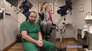 Dr tampa humiliates kalani luana in hospital with ass and latex gloves