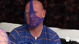 Mature blonde teased by big black cock lover