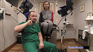 Dr tampa humiliates kalani luana in hospital with ass and latex gloves