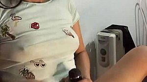 horny latina masturbates and squirts for you