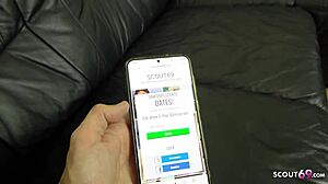 German Scout - Blonde Alexa Swizz with Big Clit in Casting FUCK