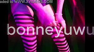 Bonneyuwu shows off twerk moves in Argentina kum video