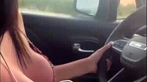 slut shifts gears with mouth and swallows all cum