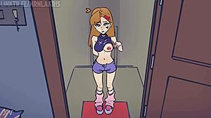 She says, 'I'm here to fuck my boyfriend hard with my big tits bouncing'