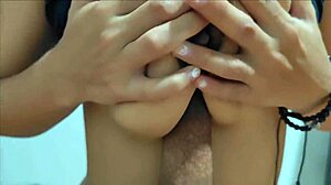 Stepbrother fucks my tight ass! Feel his cock!