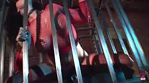 Gianna Michaels’ Big Breasts Pounded In Bondage Scene