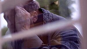 Oh wow, cute petite teen dominated by creepy big dick stalker!