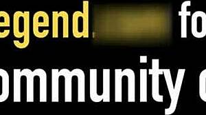 Blonde sluts fck a husky bbc and lick balls all over