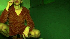 Smoking and Spitting in Sexy High Heels