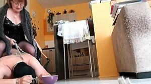 maîtresse kantalis dominates with human ashtray and humiliation! 😈