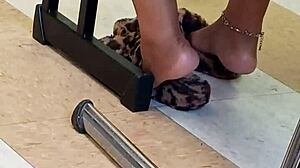 this ebony teen has lightskin soles captured candidly in a hidden spot with friends around