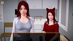 Erotic Family Game with Big Ass Redhead