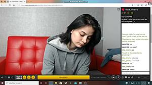 charming russian camgirl shares her daily routines and chats