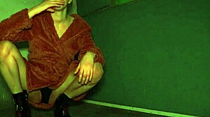 Smoking and Spitting in Sexy High Heels