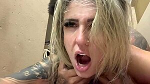 wet pussy fucked bareback in alley