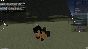 Intense Blowjob And Rough Riding Leads To Orgasm With Monster Cock In Anal Assfucking Scene On Roblox.