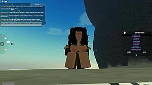 Intense Blowjob And Rough Riding Leads To Orgasm With Monster Cock In Anal Assfucking Scene On Roblox.