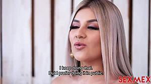 Sexmex Presents First Scene with Naty Delgado Featuring Big Tits and Ass