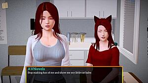 Erotic Family Game with Big Ass Redhead