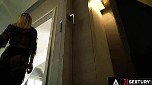 Siya Jey Takes Two Cocks Deep In Her Ass And Pussy!