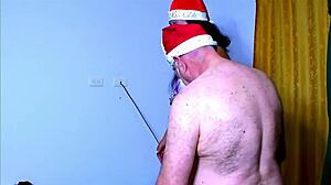 Preview of Jingle Balls with Agarabas and Olpr Teasing in Close-Up Striptease and Creampie Action!