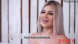 Sexmex Presents First Scene with Naty Delgado Featuring Big Tits and Ass