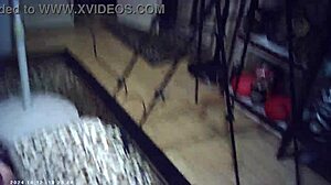 Azn Blonde in Glasses Meets Maxxx Loadz Behind Scenes