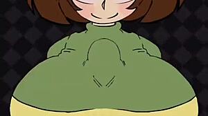 Chara's Passionate Titty Fuck Bliss