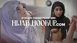 Tiny teen Scarlett Fall strip searched in backroom