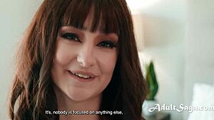 Blue-Eyed Cutie Stevie Moon Begs For Morning Dick From Nade Nasty.