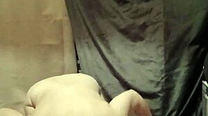 Intense solo milf dildo play in humiliating ponygirl session.