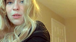 Step-mom accidently falls on my dick while she cleans around me