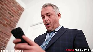 pegas productions - sky fox gets slammed hard by julian august