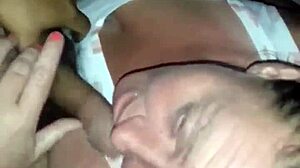 Dirty Whore Sucks Monster Cock Deeply