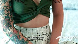 Blue-Eyed Cutie Stevie Moon Begs For Morning Dick From Nade Nasty.