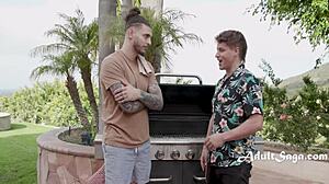 Lexi Lore Joins Anal Crazed Inlaws with Adonis and Jay Romero