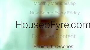 Mandy Muse's oiled ass filled with anal creampie after pickup