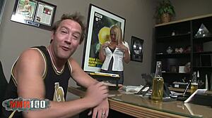 Horny BLONDE MILF with BIG ASS FUCKED by BIG COCK