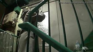 Japanese Babe Dominates with Remote Vibe Night Walk.