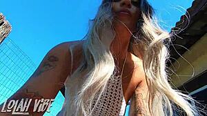 hot brazilian girls kissing outdoors