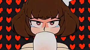 Chara's Passionate Titty Fuck Bliss