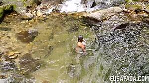I got wild with a MILF outdoors in nature