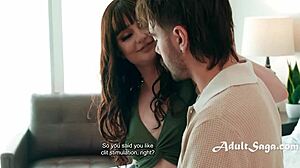 Blue-Eyed Cutie Stevie Moon Begs For Morning Dick From Nade Nasty.