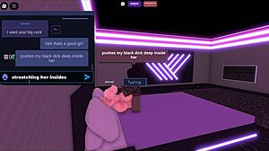 blonde slut gets fucked by big black cock